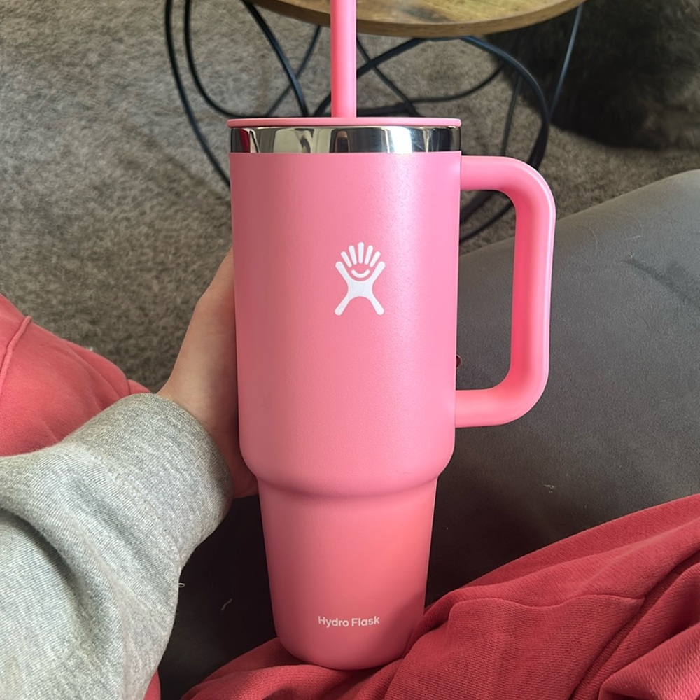 Brand New 40 oz Pink Hydroflask Tumbler